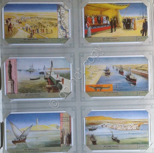 Figurine Liebig - Olanda - S 1561 - Het Suez-Kanal …