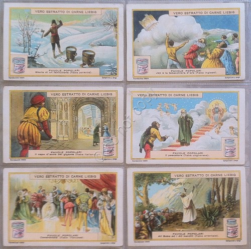 Figurine Liebig Italia - Sanguinetti 1178 - Favole Popolari - …