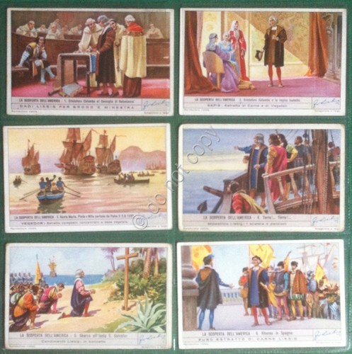 Figurine Liebig Italia 1942 - S 1445 - La Scoperta …