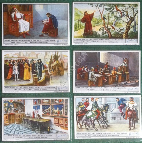 Figurine Liebig Italia 1954 - S 1605 - Storia d'Italia …