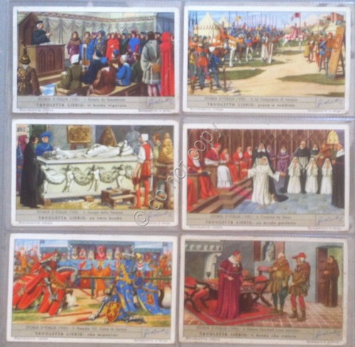 Figurine Liebig Italia Sang. 1660 - Storia d'Italia (VIII) - …