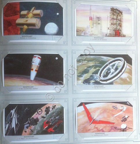 Figurine Liebig Olanda - S 1638 - L'astronautica - Ruimtevaart …