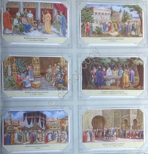 Figurine Liebig Olanda - S 1647 - Bedevaartplaatsen - 1956