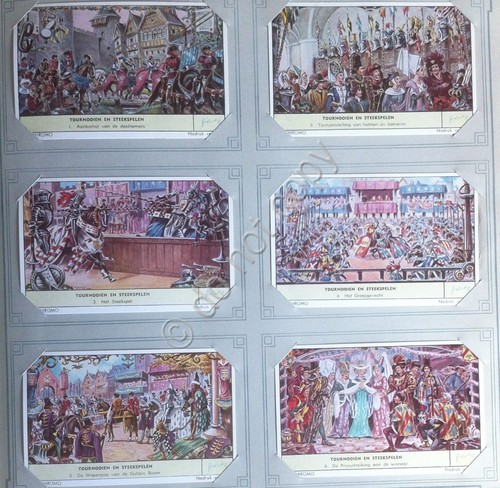 Figurine Liebig Olanda - S 1682 - Tounooien en steekspelen …