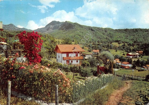 Fontanigorda panorama parziale 1966 grinza a sin