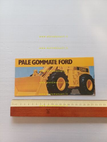 Ford catalogo pale gommate 1976 depliant originale italiano