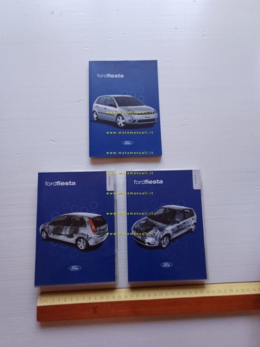 Ford Fiesta V 2002 cartella stampa originale testo italiano