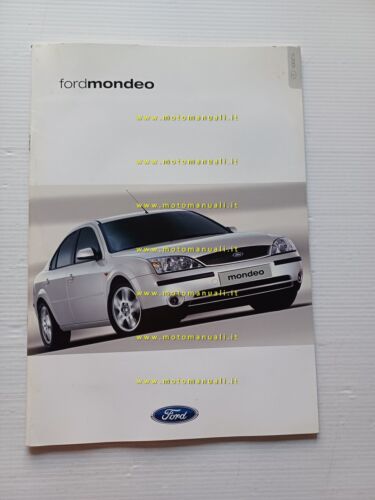 Ford Mondeo 2001 depliant originale italiano