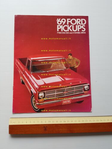 FORD Pickups 1969 depliant USA originale
