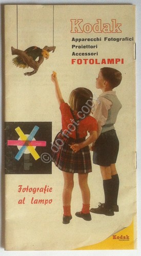 Fotografia - Kodak - libretto istruzioni - Fotografie al Lampo