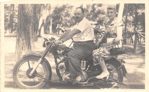 Fotografia - Motociclismo - Moto Matchless - 1950
