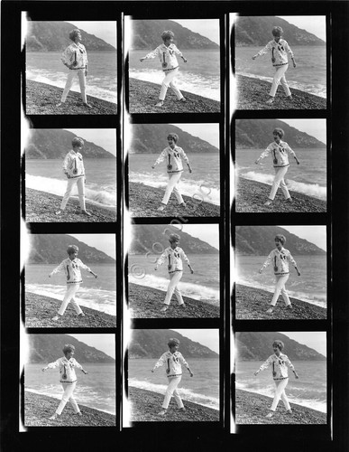 Fotografia Moda anni '60 Pantalone Imec per Rhodia Provini contact …