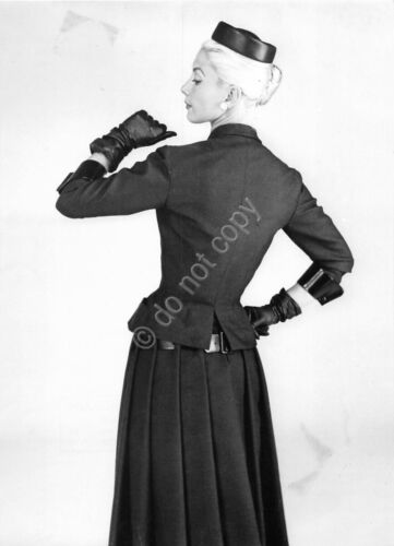 Fotografia Moda Completo Pierre Balmain Couture anni '60 originale 041B