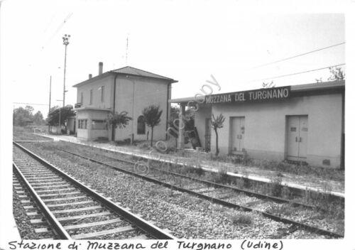 Fotografia Muzzana del Turgnano Udine Stazione Ferroviaria Bozza n.716