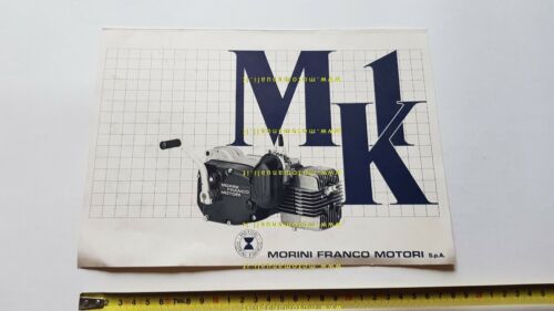 Franco Morini motore MK1 50 depliant catalogo ricambi originale ITALIANO