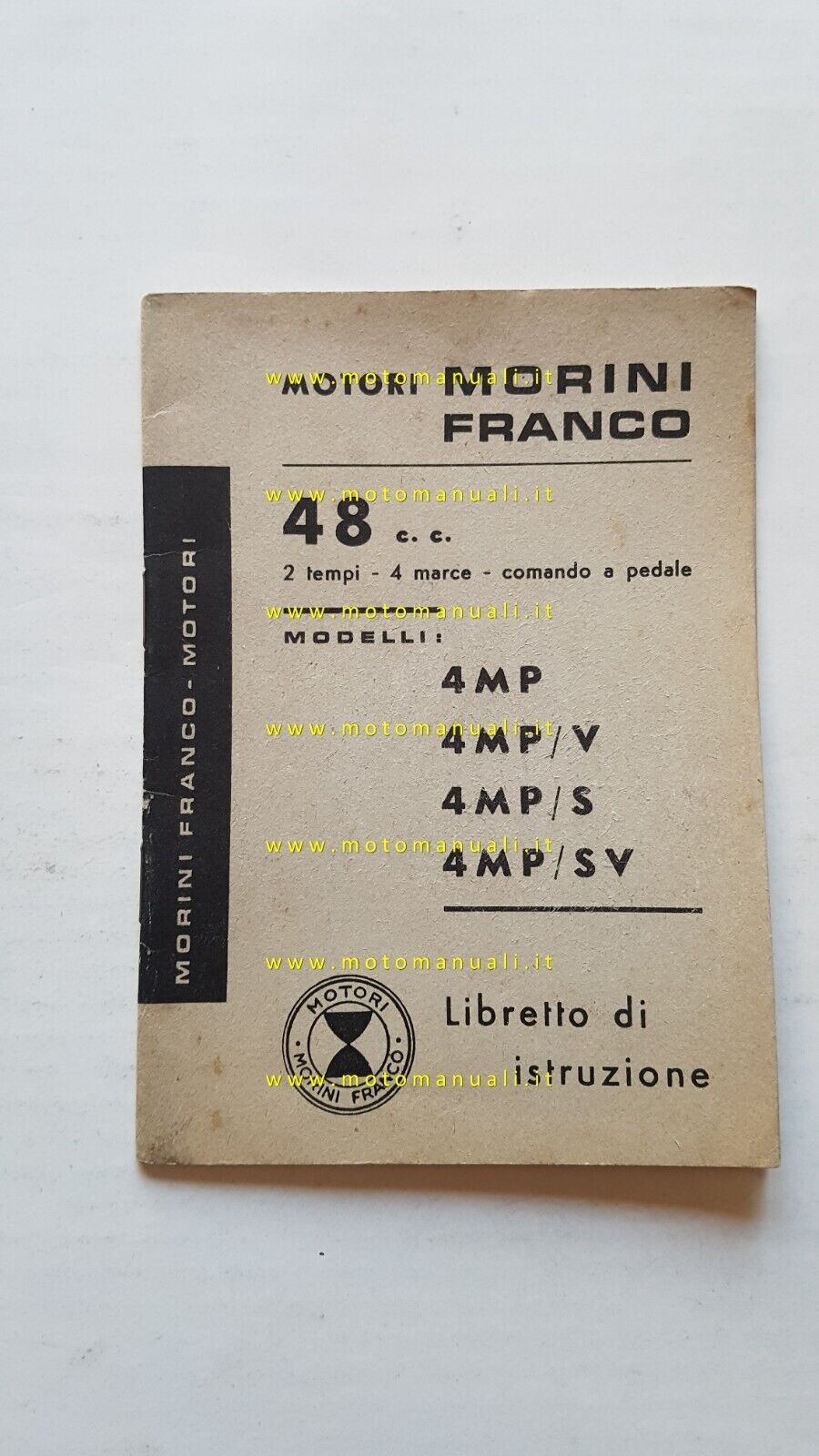Franco Morini motori 48 4MP-MP/V-MP/S-MP-SV manuale uso manutenzione originale
