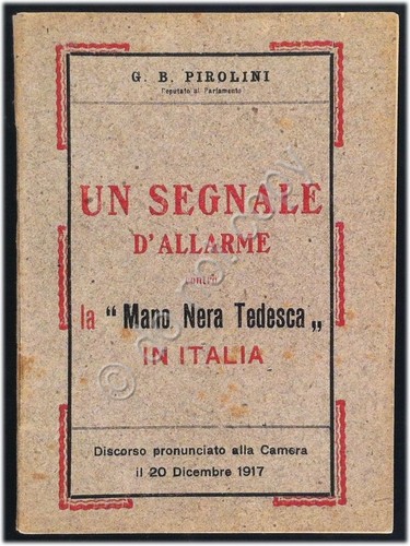 G. B. Pirolini - Un Segnale d'Allarme Contro la Mano …