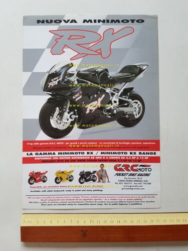 G.R.C. Minimoto RX 50 depliant originale
