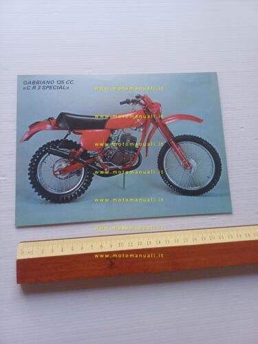 Gabbiano 125 CR3 Special Regolarità 1977 depliant originale