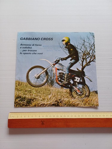 Gabbiano Cross-Regolarità 125 - 50 1977 depliant italiano originale