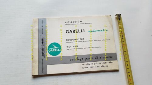 GARELLI 50 Automatic anni 60 catalogo ricambi originale Spare Parts …