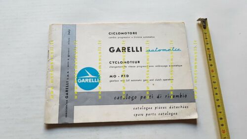 GARELLI 50 Automatic anni 60 catalogo ricambi originale Spare Parts …