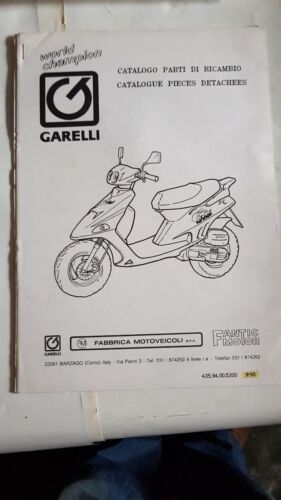 GARELLI 50 BIG WHEEL SCOOTER '93 catalogo ricambi originale moto …