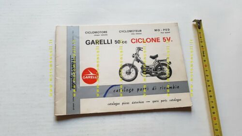 GARELLI 50 Ciclone 5v 1976 catalogo ricambi originale Spare Parts …