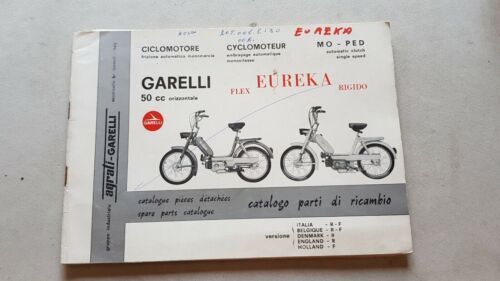 Garelli 50 Eureka Flex-Rigido 1973 catalogo ricambi spare parts catalogue