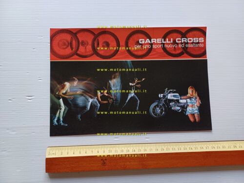 GARELLI 50 Junior Cross 1968 depliant originale italiano