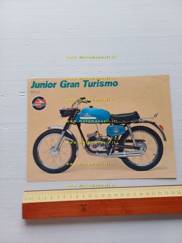 Garelli 50 Junior Gran Turismo depliant ITALIANO originale