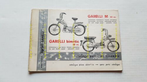Garelli 50 M - Bimatic 1971 catalogo ricambi originale spare …