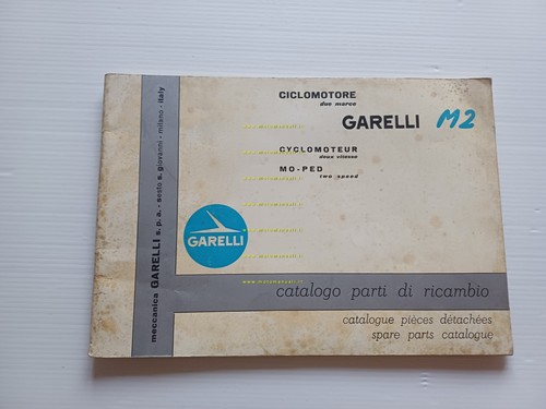 Garelli 50 M2 1960 catalogo ricambi originale