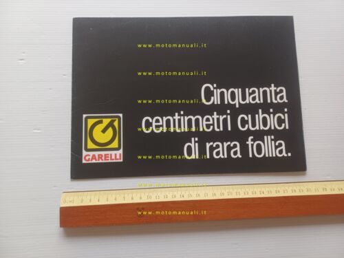 Garelli 50 Urka 1988 tubone depliant italiano originale