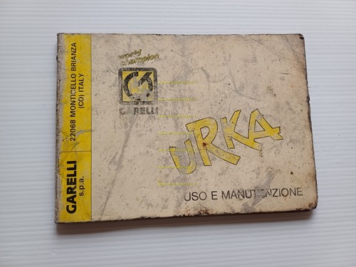 Garelli 50 URKA 1989 manuale uso manutenzione libretto istruzioni originale