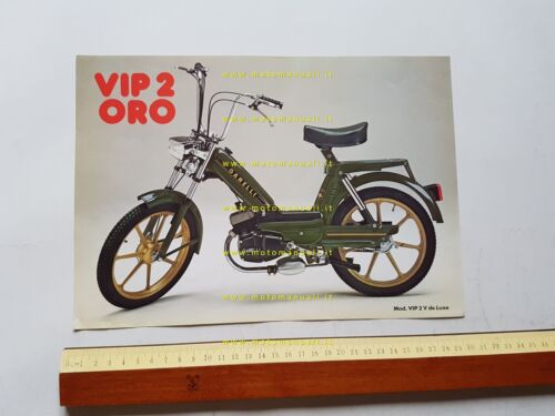 Garelli 50 VIP 2 Oro depliant italiano originale