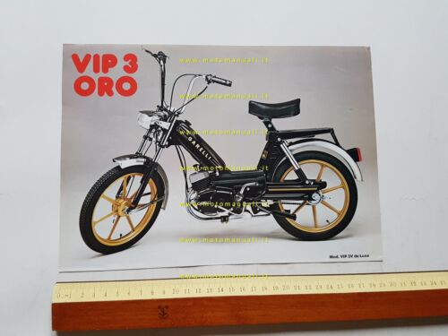 Garelli 50 VIP 3 Oro depliant italiano originale