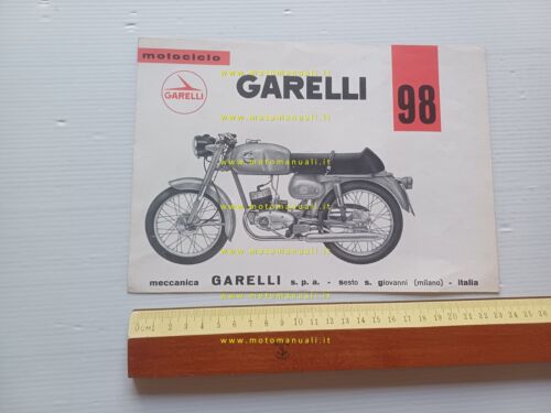 Garelli 98 anni 60 depliant ITALIANO originale