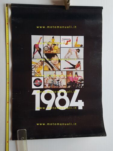 Garelli calendario 1984 italiano originale no brochure