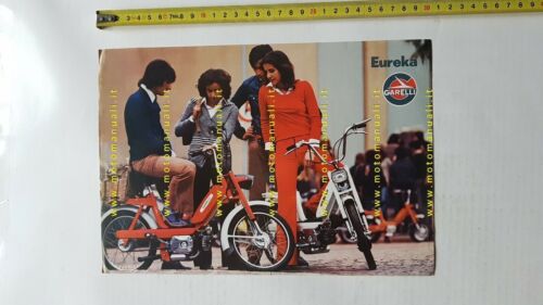 Garelli Eureka 50 1972 depliant originale brochure