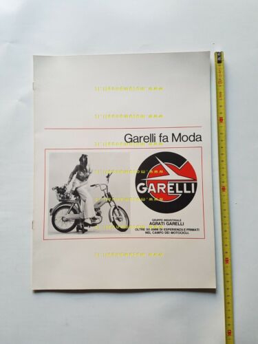 Garelli Fa Moda ciclomotori anni 60 depliant ITALIANO originale brochure