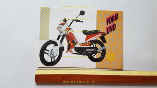 Garelli Formuno 50 3v depliant originale ciclomotore