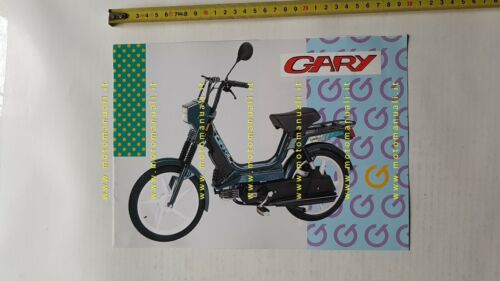 Garelli Gary 50 ciclomotore anni 90 depliant originale brochure epoca