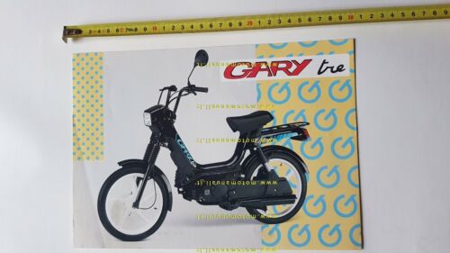 Garelli Gary Tre 50 depliant italiano originale brochure