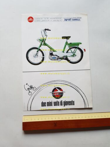 Garelli Gulp 50 1° serie depliant italiano originale