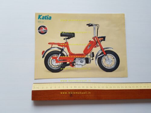 Garelli Katia 50 1971 depliant originale italiano