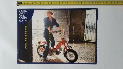 Garelli Katia 50 K2V - MK depliant Italiano originale brochure