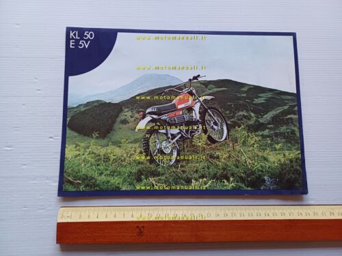 Garelli KL 50 E 5V 1973 depliant ORIGINALE italiano