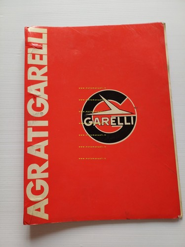 Garelli motori 50 cilindro verticale 1978 manuale officina originale