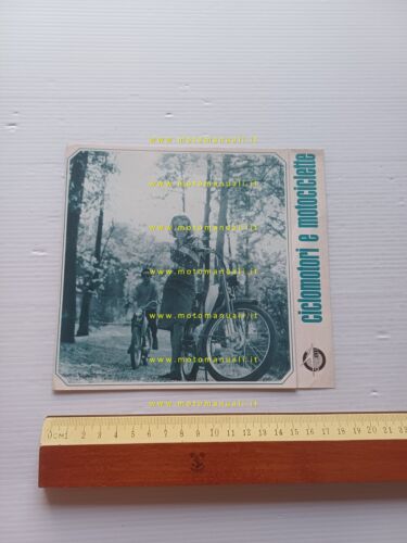 Garelli produzione modelli anni 60 depliant italiano originale